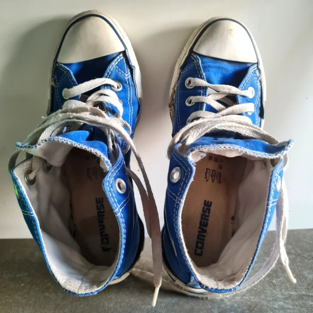 Converse well worn